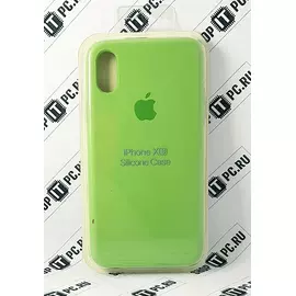 Чехол iPhone X / XS Silicone Case (зеленый):SHOP.IT-PC