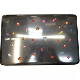 Крышка матрицы ноутбука для Samsung R525 (в наклейках):SHOP.IT-PC
