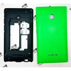 Крышка Microsoft Lumia 435 DS (RM-1069) зеленый:SHOP.IT-PC