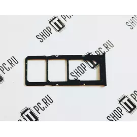 SIM лоток Samsung Galaxy A21s (SM-A217F) черный:SHOP.IT-PC