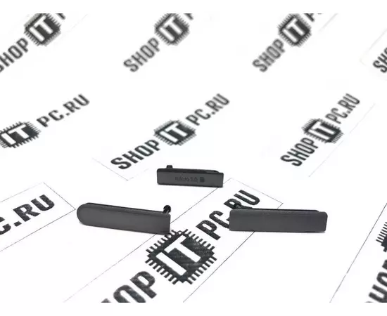 Заглушки Sony Z1 Compact (D5503) черные:SHOP.IT-PC