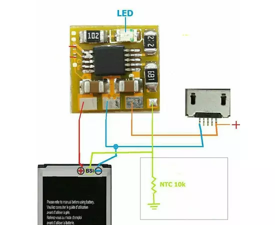 Универсальный контроллер зарядки Micro-USB:SHOP.IT-PC