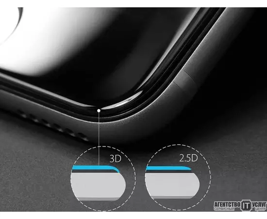Защитное стекло 3D iPhone 7, 8 красное:SHOP.IT-PC