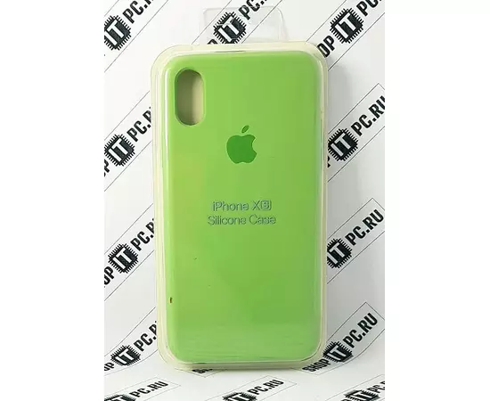 Чехол iPhone X / XS Silicone Case (зеленый):SHOP.IT-PC