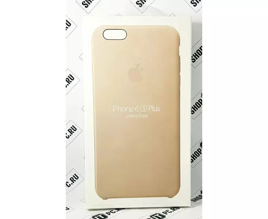 Чехол iPhone 6 Plus / 6s Plus Leather Case песочный:SHOP.IT-PC