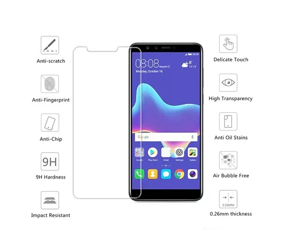 Защитное стекло Huawei Y9 2018 (FLA-LX1):SHOP.IT-PC