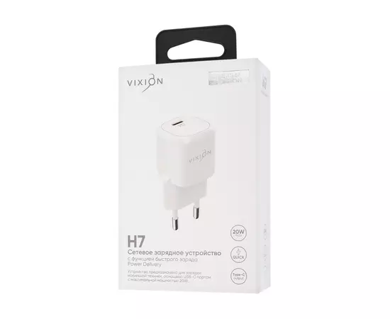СЗУ VIXION Special Edition H7 (Type-C Power Delivery) 20W (белый):SHOP.IT-PC