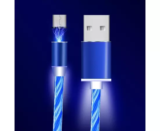 Магнитный кабель Apple 8pin - USB синий:SHOP.IT-PC