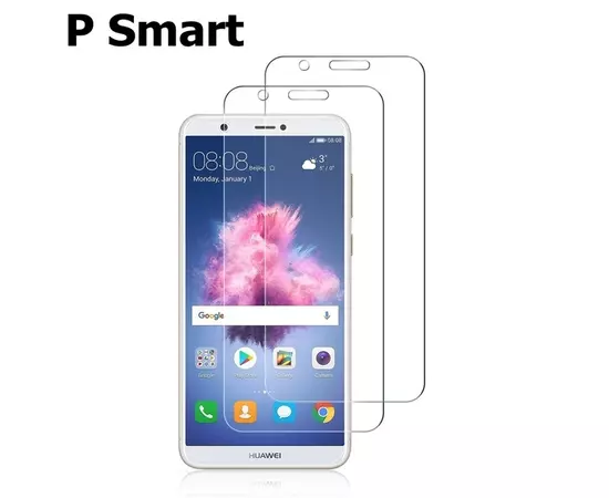 Защитное стекло Huawei P Smart (тех пак) черный:SHOP.IT-PC