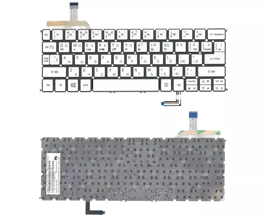 Клавиатура Acer Aspire S7-191 с подсветкой:SHOP.IT-PC