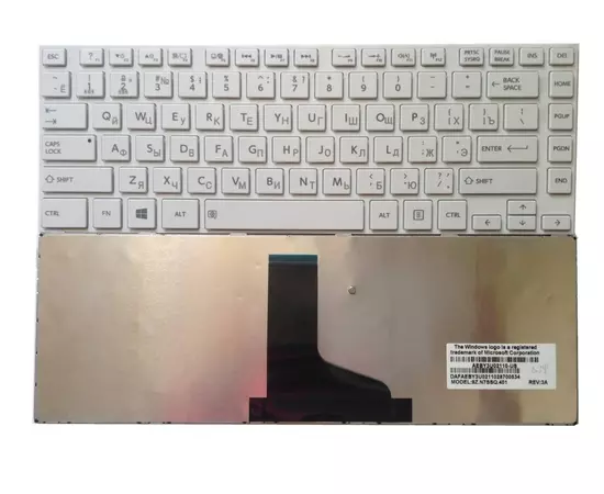 Клавиатура Toshiba L800 (белая):SHOP.IT-PC