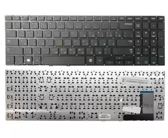 Клавиатура Samsung NP370R5E чёрная:SHOP.IT-PC