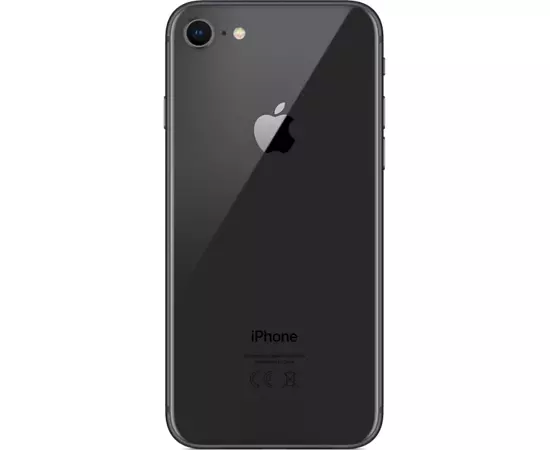 Задняя крышка iPhone 8 черный (с широким отверстием):SHOP.IT-PC