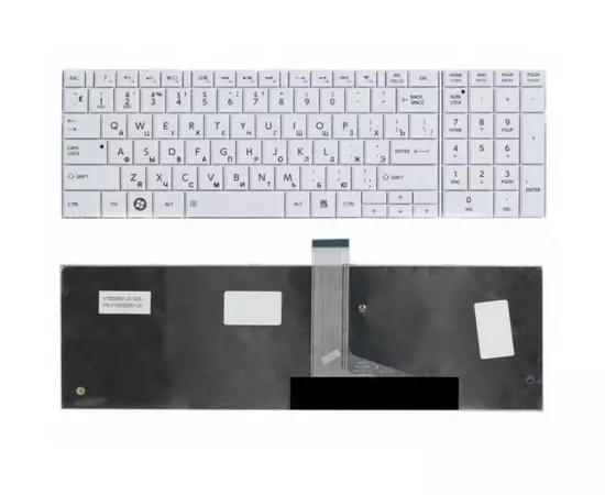 Клавиатура Toshiba C850 (Белая):SHOP.IT-PC
