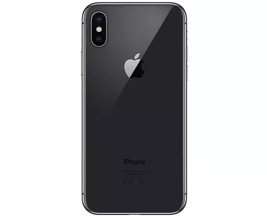 Задняя крышка iPhone X черный:SHOP.IT-PC