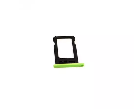 Лоток держатель Sim карты Apple Iphone 5C зеленый:SHOP.IT-PC