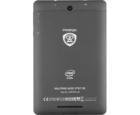 Задняя крышка Prestigio Multipad WIZE 3797 3G темно-серый:SHOP.IT-PC
