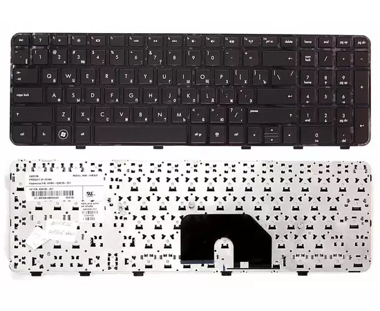 Клавиатура HP DV6-6000 чёрная Б/У:SHOP.IT-PC