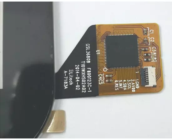 Сенсор 10.1" планшета GSL3680B F800123C-1 T101WXHS02A02 черный в рамке:SHOP.IT-PC
