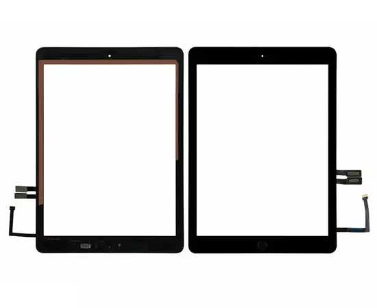 Тачскрин для iPad 9.7" (2017) (A1822,A1823) + кнопка HOME (черный):SHOP.IT-PC