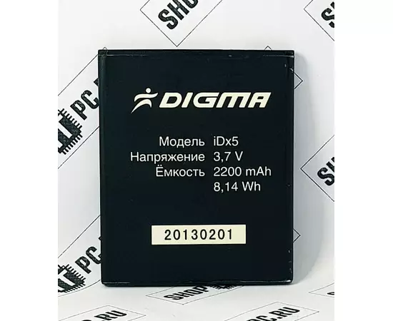 АКБ Digma iDx5:SHOP.IT-PC
