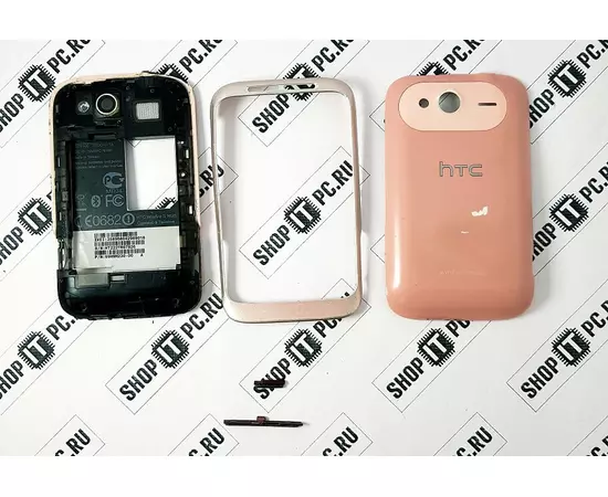 Корпус с крышкой HTC Wildfire S PG76100 розовый:SHOP.IT-PC
