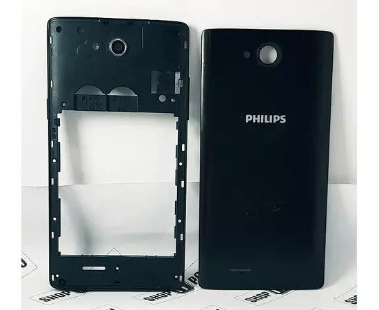 Крышка с корпусом Philips Xenium W3500 черный:SHOP.IT-PC