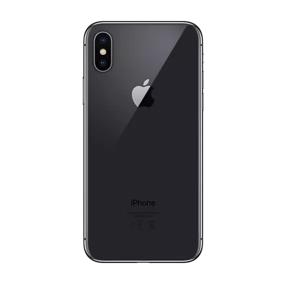 Задняя крышка iPhone X черный:SHOP.IT-PC