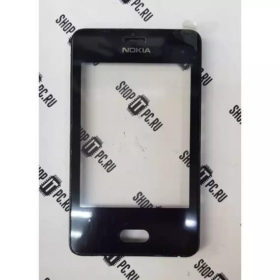 Сенсор в рамке Nokia Asha 501 Dual SIM - RM-902 (черный):SHOP.IT-PC