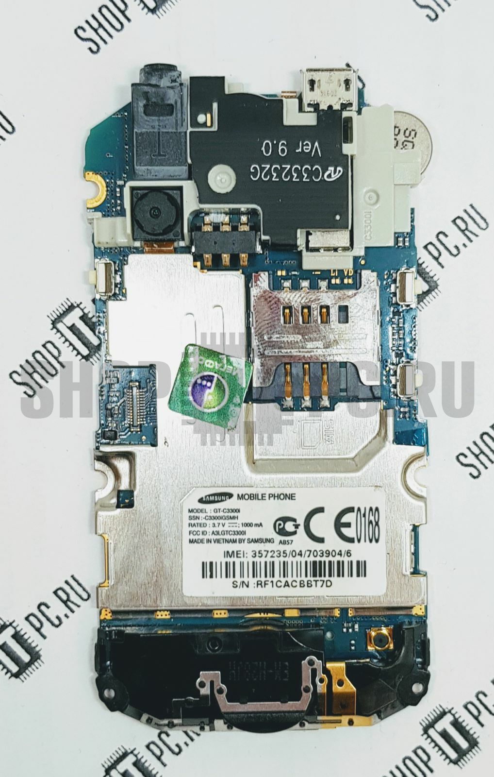 Системная плата Samsung Champ C3300I : Samsung : Материнские платы