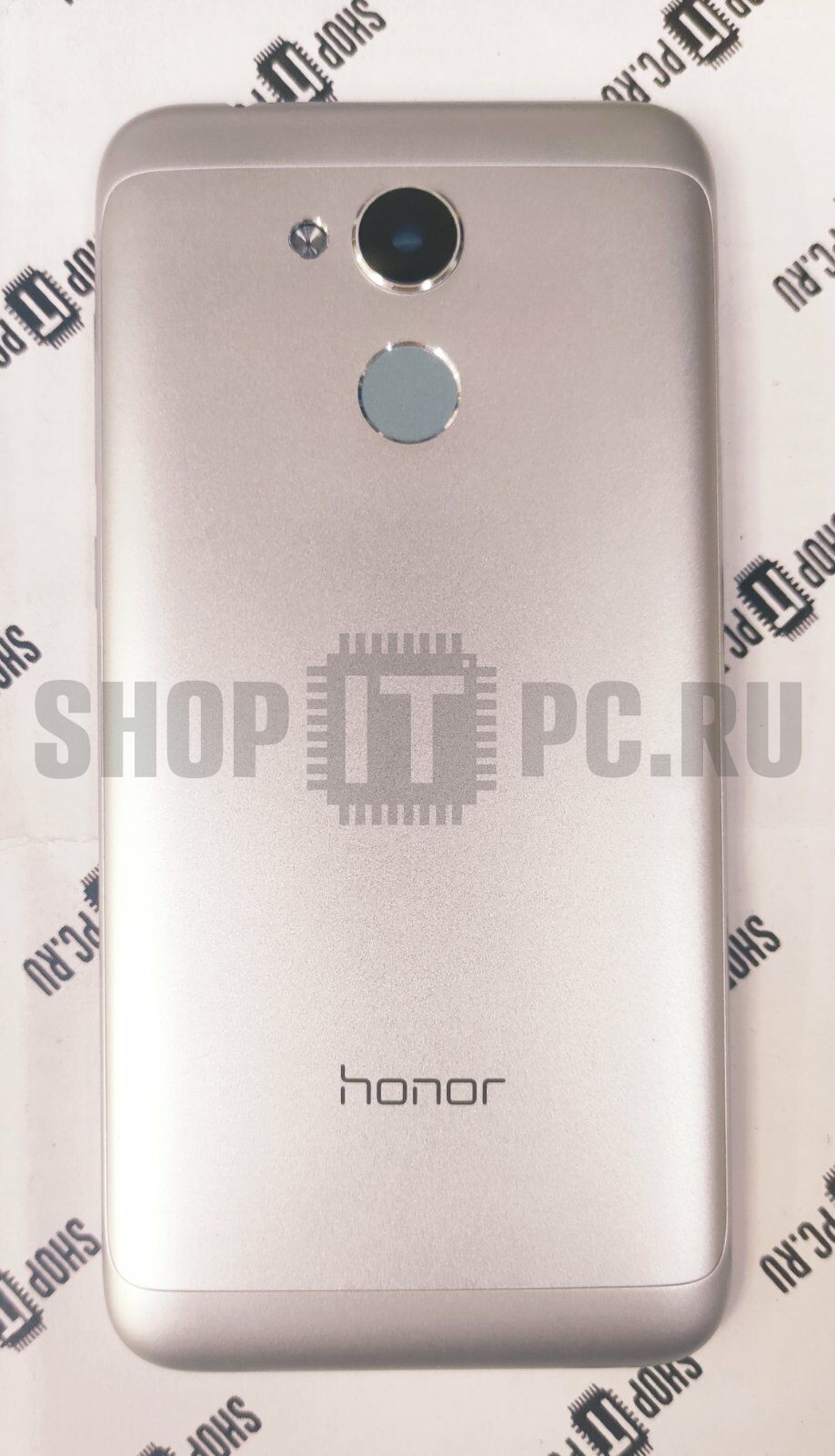 Крышка + сканер отпечатка пальца HONOR 6A (DLI-TL20) серебро : Huawei :  Корпуса, крышки